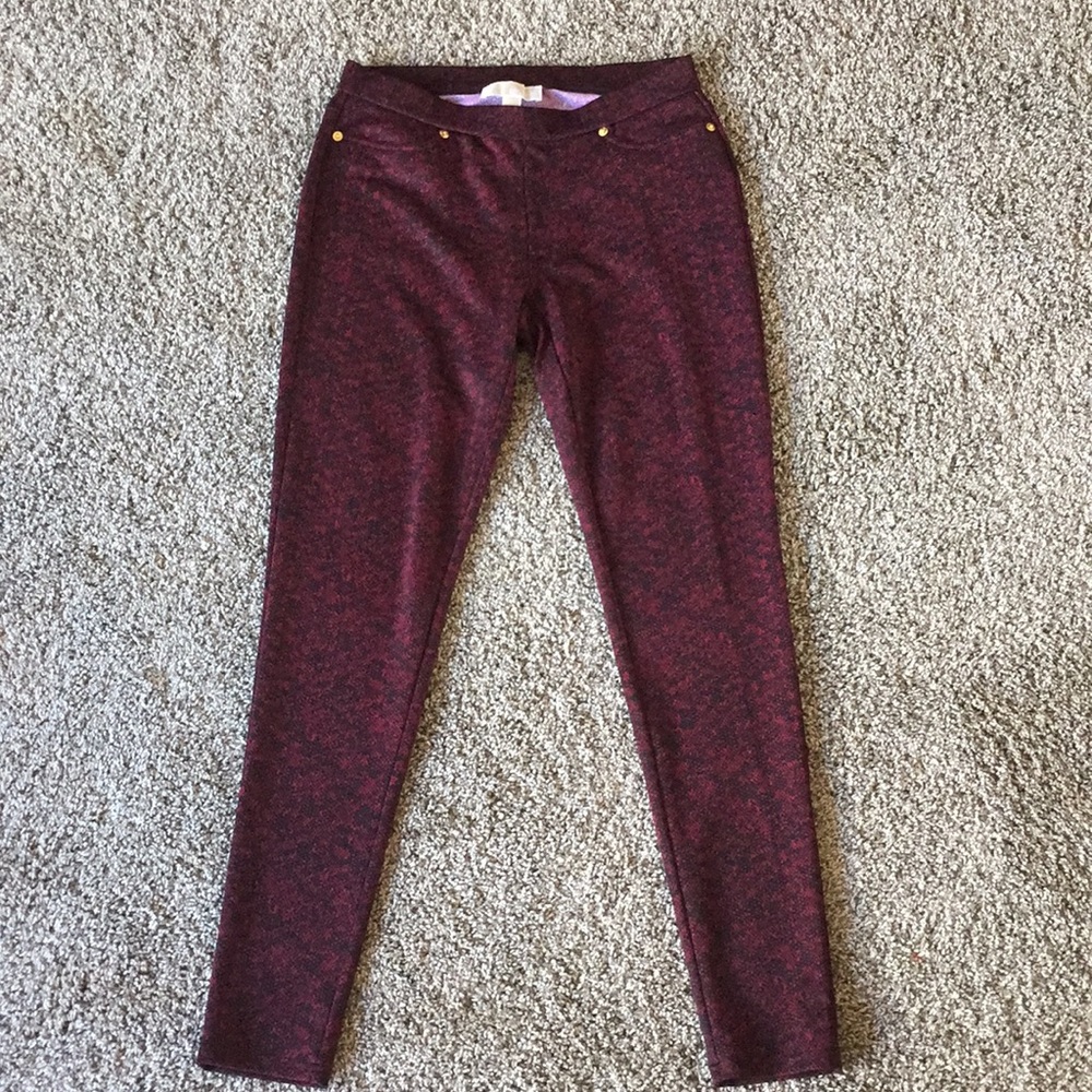 NEW! Michael Kors Stretch Snake Print Skinny pants